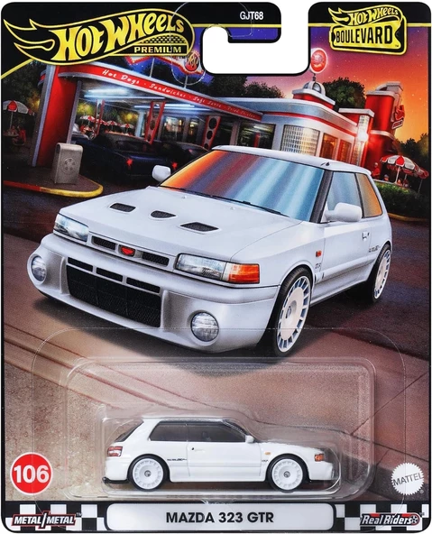 Hot Wheels Boulevard Mazda 323 GTR - 2