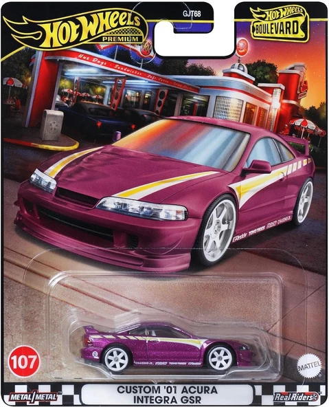 Hot Wheels Boulevard Custom '01 Acura Integra GSR - 2