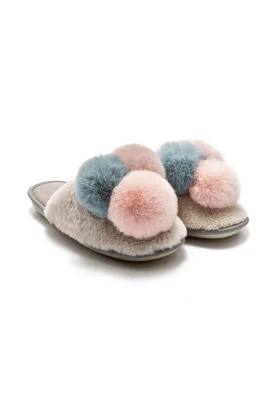 Twigy CC0091 TW JESS 23 Kadın Terlik Gri 36-41 - 2