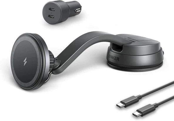 Anker 613 MagGo MagSafe Araç Şarj Aleti