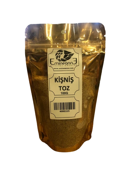 Emine Anne Kişniş Toz Öğütülmüş Kişniş Tohumu 100G