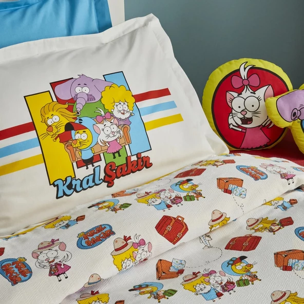 Karaca Home X Kral Şakir Travel Tek Kişilik Pike - Resim 7