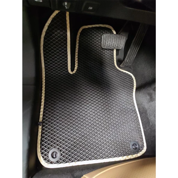 Bod Mg Hs Phev 3D Havuzlu Paspas Siyah 2024-Sonrası Hibrit Fitil Rengi Bej - Resim 2