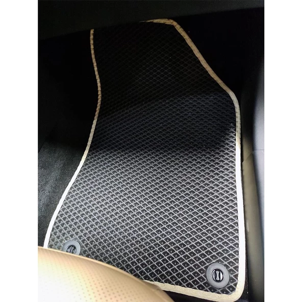 Bod Mg Hs Phev 3D Havuzlu Paspas Siyah 2024-Sonrası Hibrit Fitil Rengi Bej - Resim 3