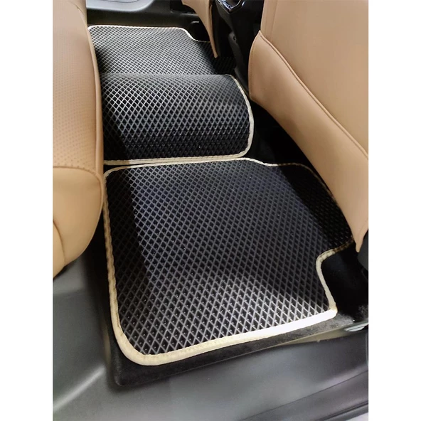 Bod Mg Hs Phev 3D Havuzlu Paspas Siyah 2024-Sonrası Hibrit Fitil Rengi Bej - Resim 4