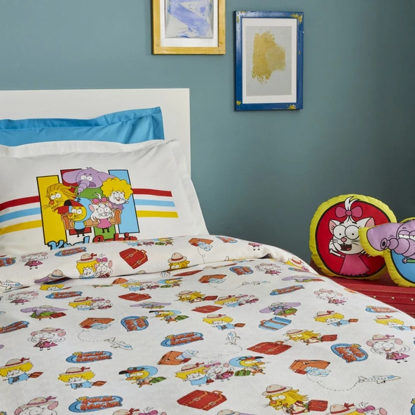 Karaca Home X Kral Şakir Travel Tek Kişilik Pike - Resim 2