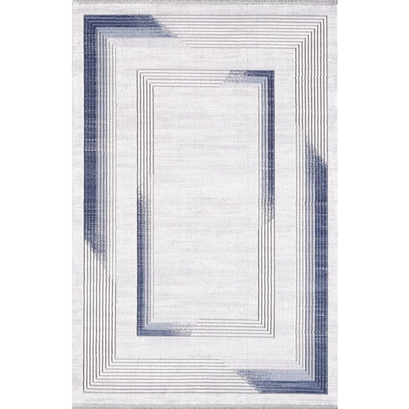 ARTEMİS DİOR 06404A KREM MAVİ HALI 160X230