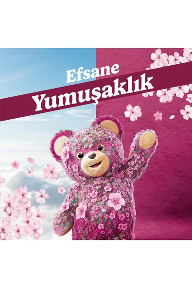 Yumoş Extra Konsantre Çamaşır Yumuşatıcı Sakura1440 ml 60 Yıkama X3 - 6