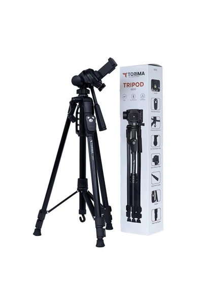 Torima 8830 Profesyonel 1.2m Su Terazili Kumandalı Tripod Kamera Tripod - 4