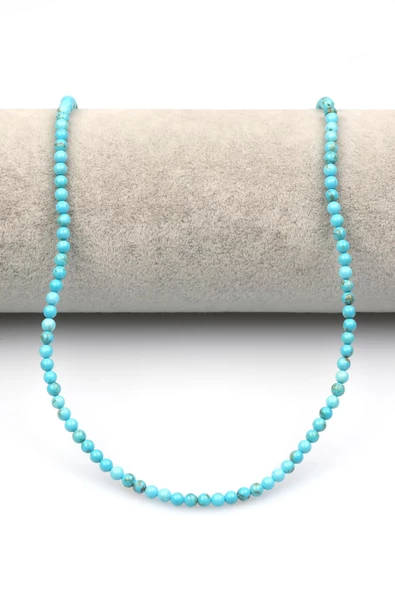 Turkuaz Doğaltaş Dizi 3 mm Küre Kesim - Resim 2