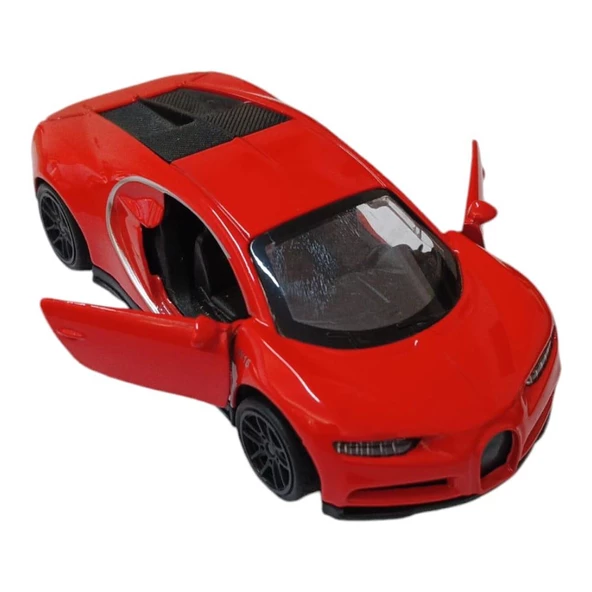 Çek Bırak Metal Araba - 4311F - Kırmızı - Resim 4