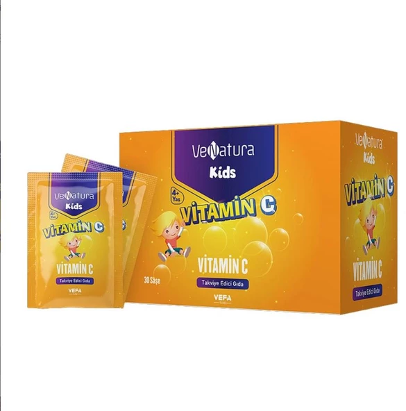VeNatura Kids Vitamin C Takviye Edici Gıda 30 Saşe