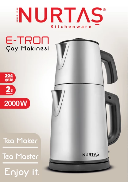 Nurtaş E-Tron Elektrikli Çay Makinesi - 5