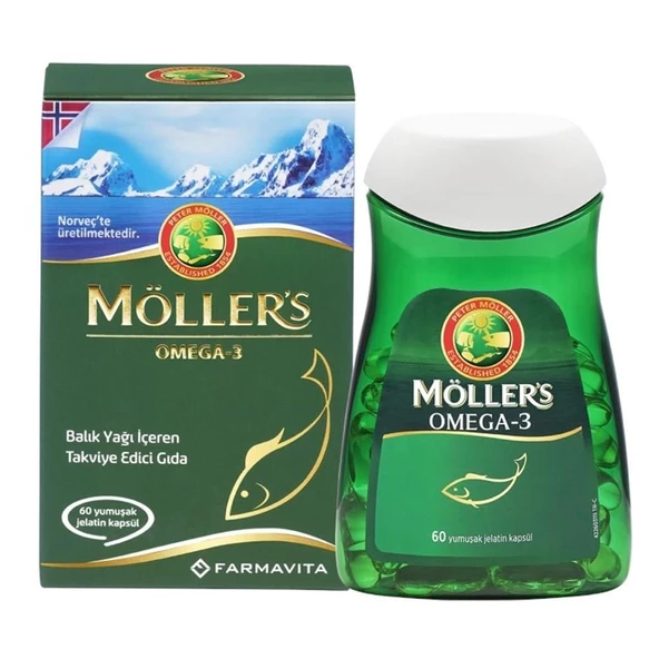 Möller's Omega 3 60 Kapsül