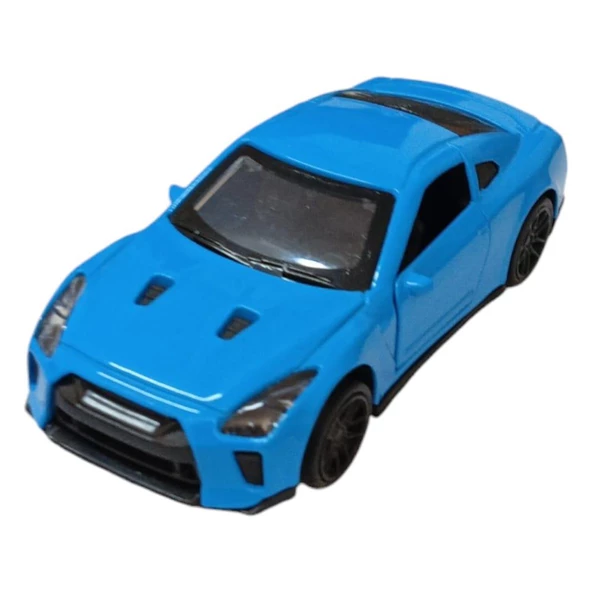 Çek Bırak Metal Araba - 4311E - Mavi ürün görseli 1