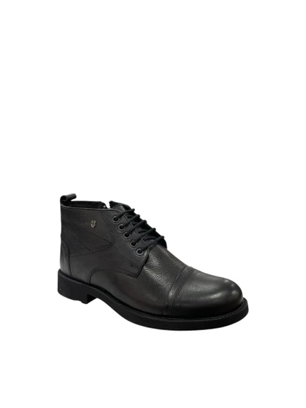 Burç 02549 Erkek Casual Hakiki Deri Bot (Kış 24) - 3