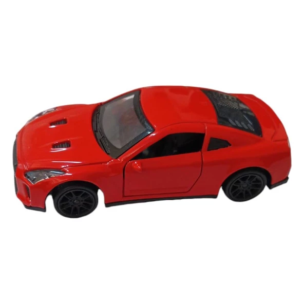 Çek Bırak Metal Araba - 4311E - Kırmızı - Resim 2