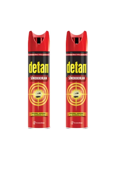 Detan Sinek Ilacı 275ml X 12 Adet