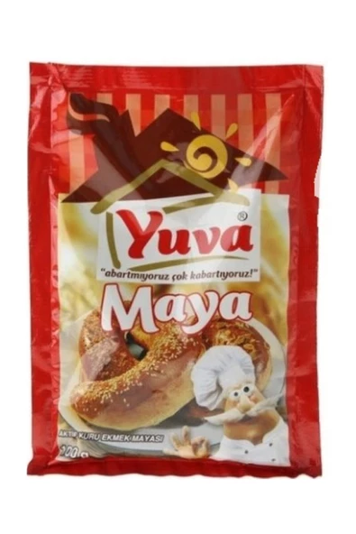 YUVA Maya Aktif Kuru Hamur Mayası 100 gr x 10 Adet