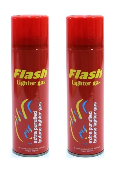 Flash Çakmak Gazı 270 gr 2'li