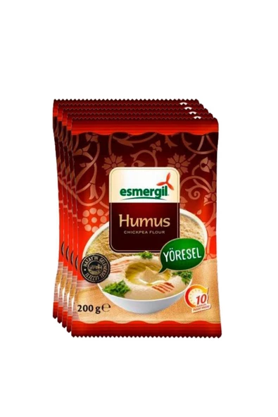 Esmergil Humus Nohut Unu 200 gr X 5 Adet