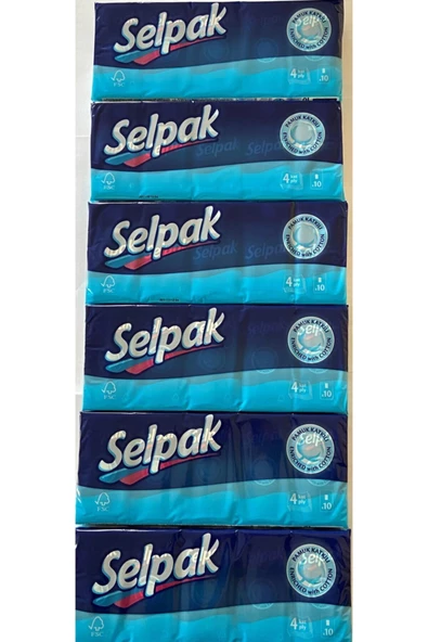 Selpak Mendil 10'lu X 6 Paket