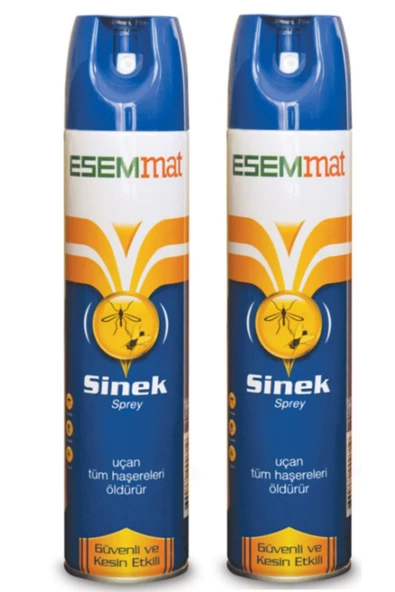 Esemmat Ultra Sineklere Karşı Sprey 300 Ml*2 Adet