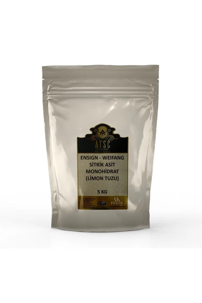 WEİFANG Limon Tuzu Sitrik Asit (RZBC) 5 Kg - 3