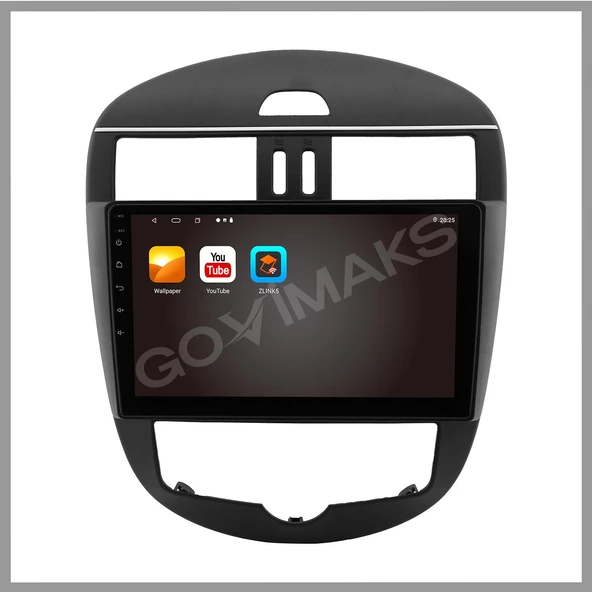 GOVİMAKS  NİSSAN  PULSAR DİJİTAL 2011-2015  8 GB RAM 128 GB HAFIZA ANDROID MULTIMEDIA TEYP - 7