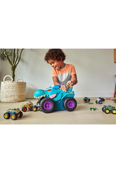 Monster Trucks Araba Yiyen Mega Wrex Gyl13 - 7