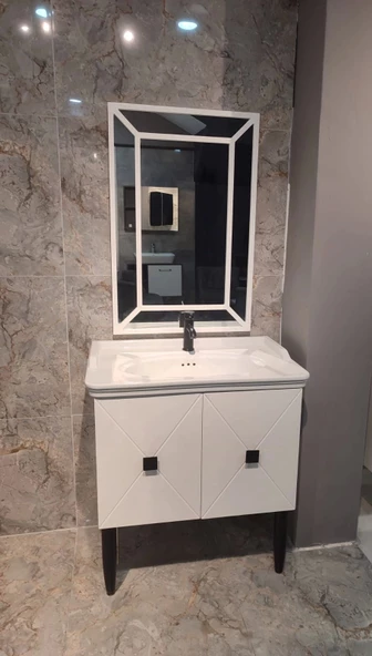 Diamond 80 Cm Banyo dolabı