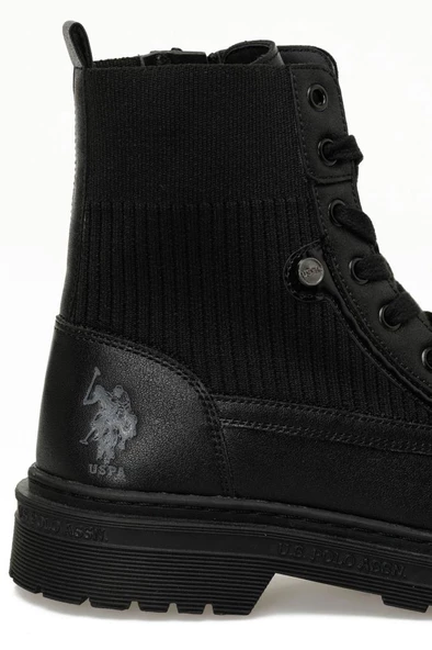 U.S. Polo Assn. LACY 4PR 101914274 Kadın Bot Siyah 36-40 - 7