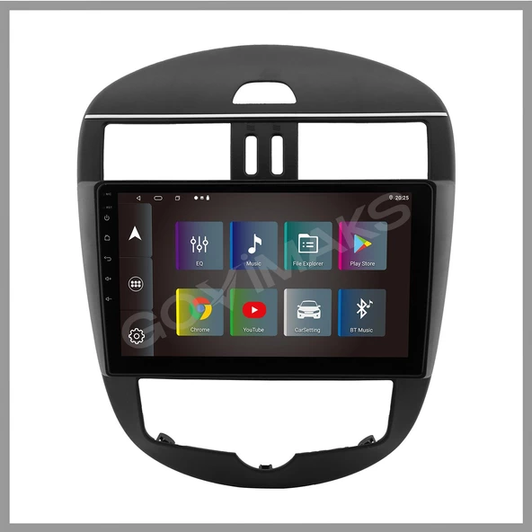 GOVİMAKS  NİSSAN  PULSAR DİJİTAL 2011-2015  8 GB RAM 128 GB HAFIZA ANDROID MULTIMEDIA TEYP - 9