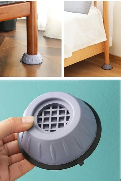 Btm Home Banyo Yatak Masa İçin Silikon Tabanlı Ses Ve Titreşim Azaltıcı Dengeleyici - 2