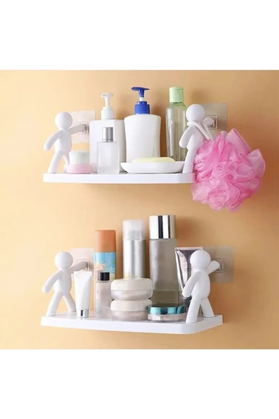 Btm Home Yapışkanlı Mutfak ve Banyo Dekoratif Raf