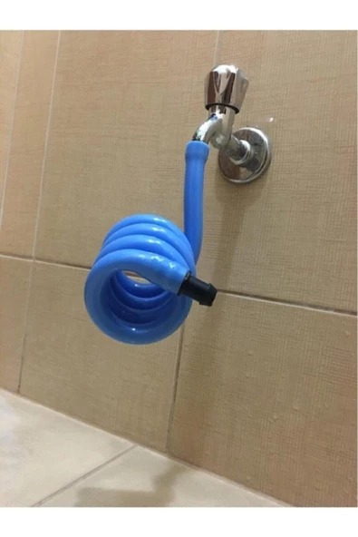 Wc Matik Wc Hortummatik Yere Değmeyen Wc Hortumu - Beyaz Renk - 2