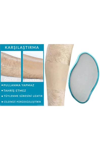 btmhome Epilasyon Aleti Tüy Alıcı Tüy Silgisi Tüy Alıcı Fiziksel Kristal Epilatör - 4