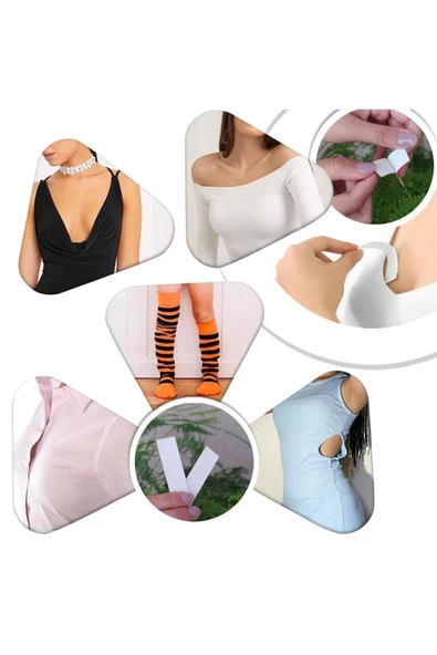 Btm Home Hidden Lift Vucut Için Kıyafet Yapıştırma Bandı 20 Adet - 3