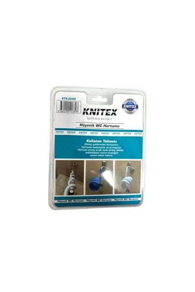 Knitex Wc Matik Wc Hortummatik Yere Değmeyen Wc Hortumu Kıvrımlı Hortum Beyaz - 2