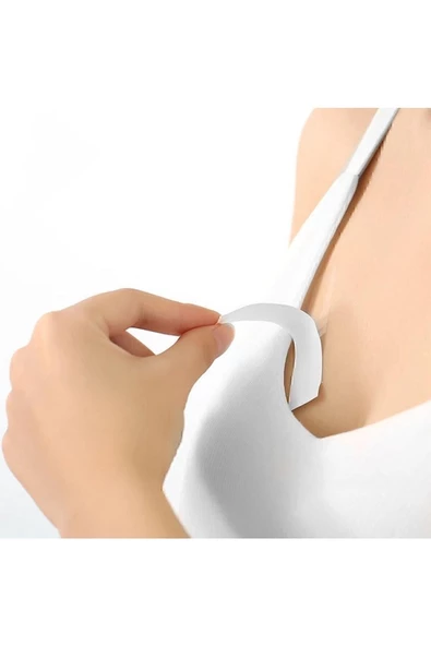 Btm Home Vücut Ve Kıyafet Için Çift Taraflı Sabitleme Dekolte Abiye Gelinlik Elbise Sütyen Bantı - 3