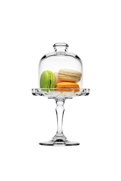 btmhome Ayaklı Kapaklı Fanus Servis ve Şekerlik Kurabiyelik - Resim 2