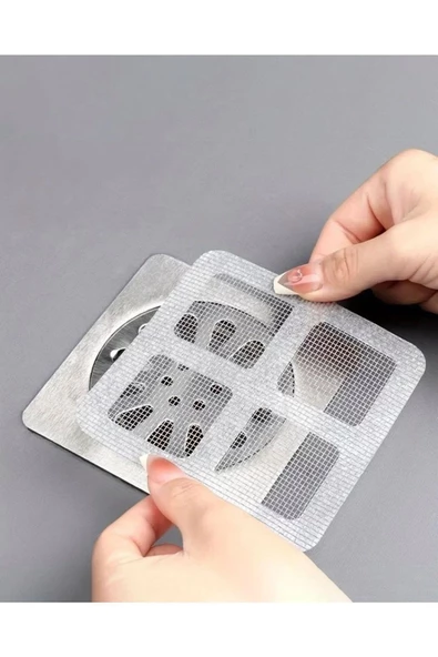 Btm Home 10 Adet Banyo Gider Süzgeci Saç Yakalayıcı Süzgeç Banyo Duş Gider Tıkanık Önleyici Süzgeç - 7