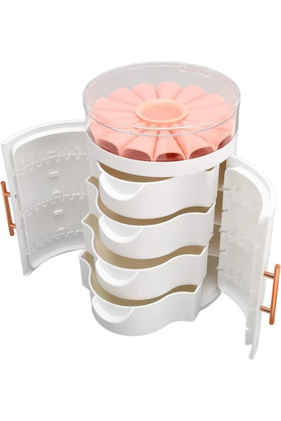 btmhome Kolye,Küpe,Yüzük,Bileklik İçin Çekmeceli Takı Organizeri,Büjiteri Organizeri,Takılar İçin - 5