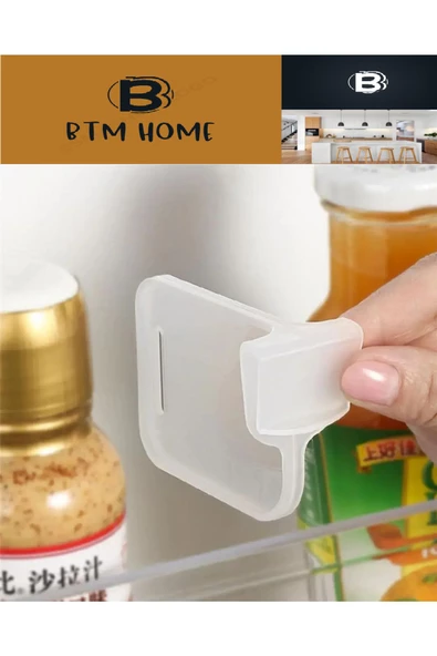 btmhome  30 ADET Buzdolabı Raf Düzenleyici - Çok Amaçlı Dolap İçi Ayırıcı - 2