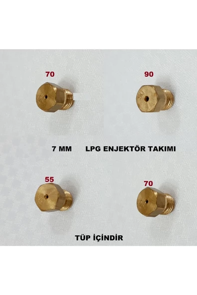 Bosch Ocak Lpg Tüp Dönüşüm Enjektör Memeleri Takım , Tüpe Dönüşüm