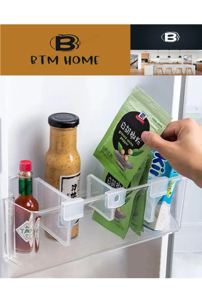 btmhome 20 Adet Buzdolabı Raf Düzenleyici - Çok Amaçlı Dolap İçi Ayırıcı - 4