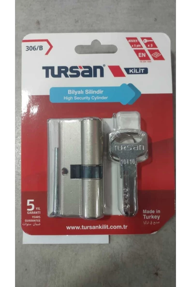 Tursan 306/bt Barel Bilyalı 68 Mm Tuzaklı Kilit - 5