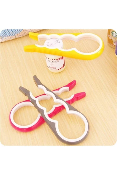 btmhome 4 Boy Kavanoz Kapağı Açma Aparatı - Kavanoz, Konserve Şişe Açacağı