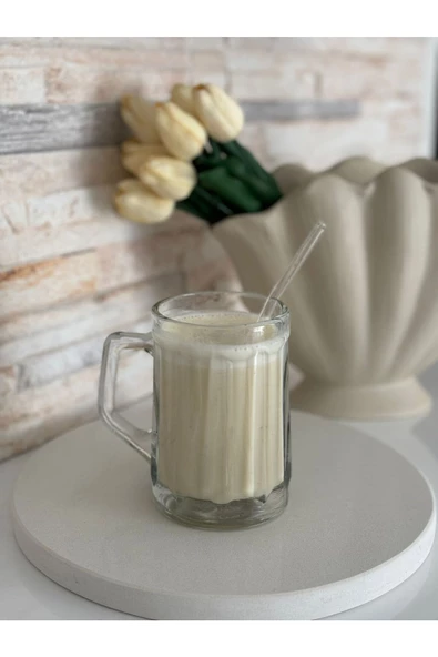 btmhome Isıya Dayanıklı Pipetli Renkli ve Kapaklı Bardak 1 Adet - 2