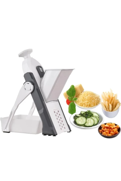 btmhome Sebze Meyve Dilimleyici Paslanmaz Çelik Bıçaklı